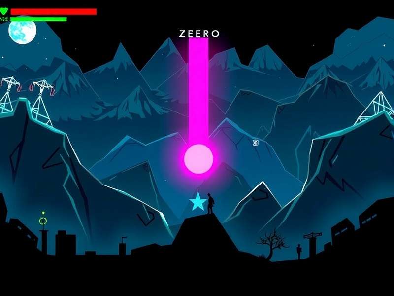 Cyberpunk cityscape with neon signs and flying vehicles, representing New Eridu