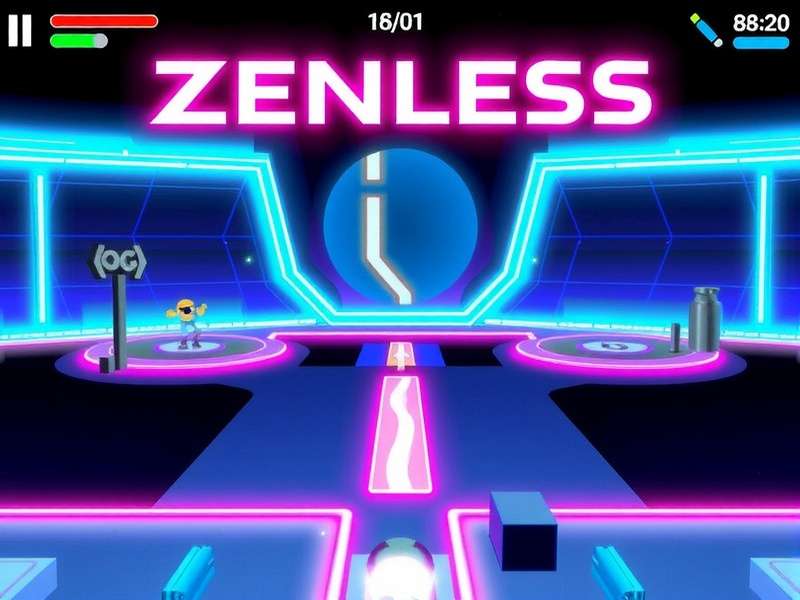 Gamesir G7 Pro Controller with Zenless Zone Zero gameplay on screen