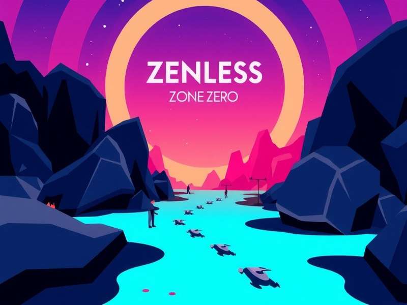 Zenless Zone Zero Combat Gameplay - Character performing special attack against enemies