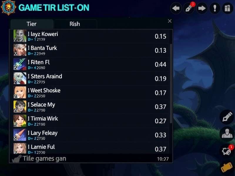 Zenless Zone Zero character tier chart visualization