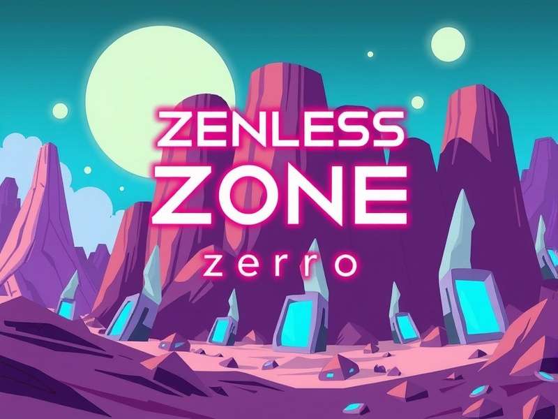 Zenless Zone Zero urban exploration view with TV interface overlay