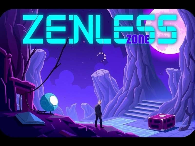 Zenless Zone Zero character in stylized urban combat scene