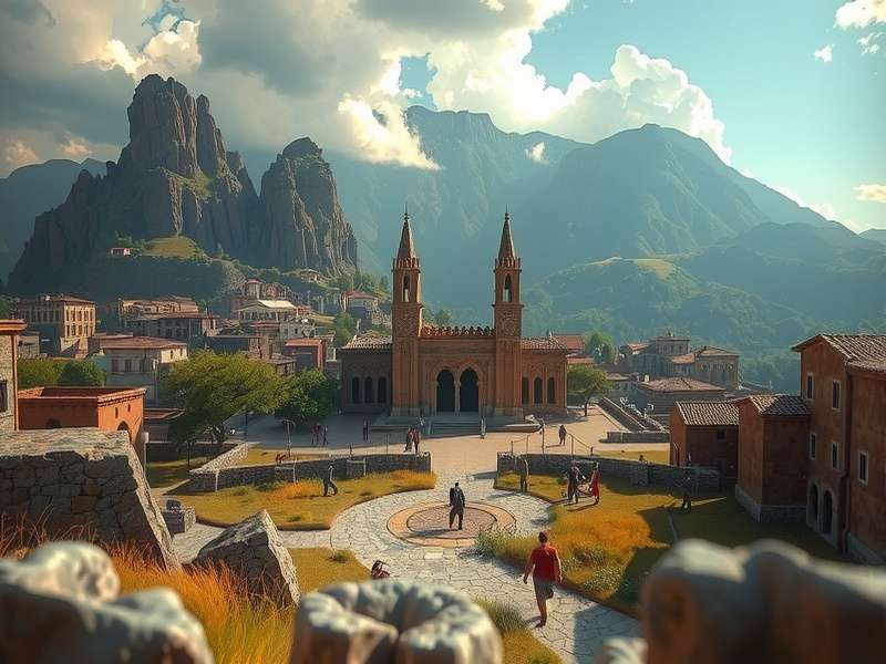 Futuristic urban landscape with neon lights representing New Eridu in Zenless Zone Zero