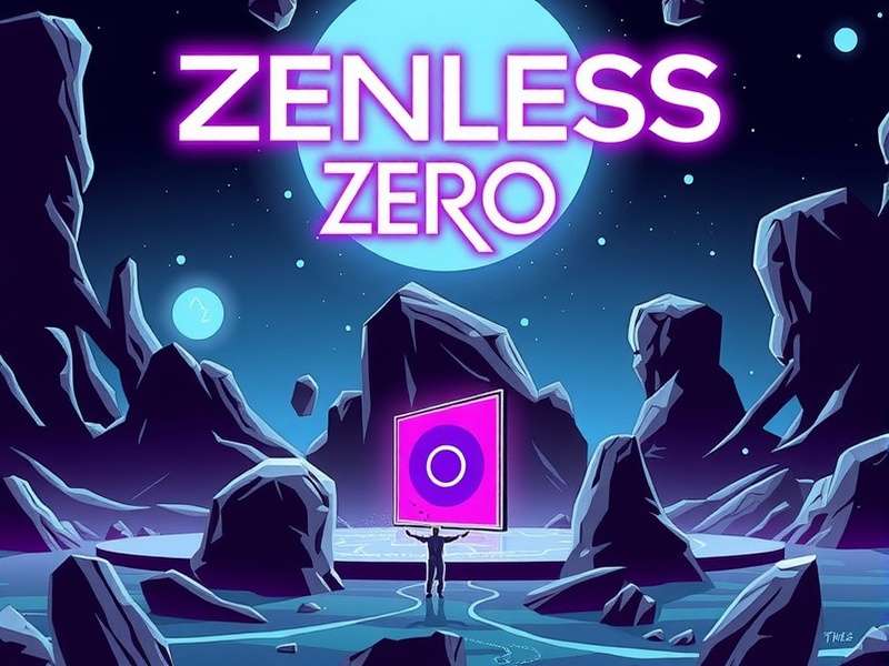 Zenless Zone Zero Gamescom 2023 Key Visual showing characters in a dystopian city