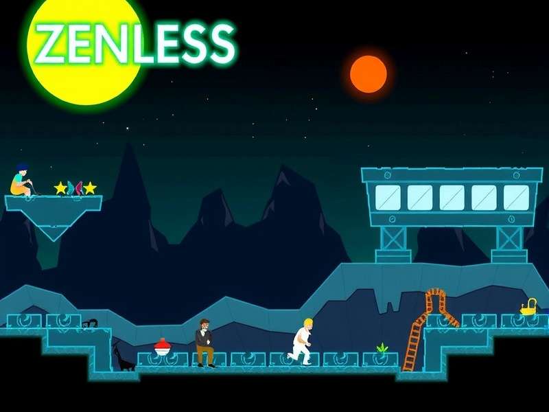 Zenless Zone Zero PC gameplay screenshot showing intense combat
