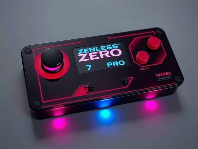Gamesir G7 Pro controller customized for Zenless Zone Zero gameplay with button labels visible