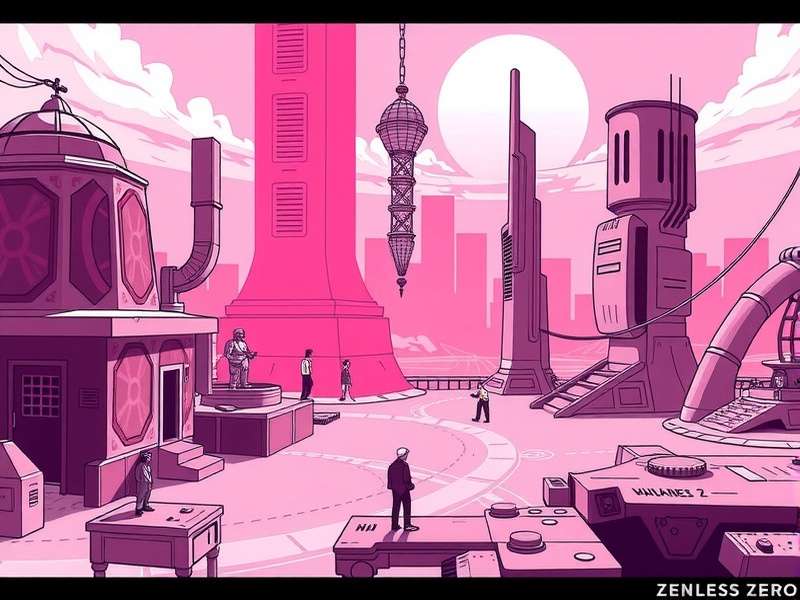 Lycaon from Zenless Zone Zero unleashing frost abilities in combat