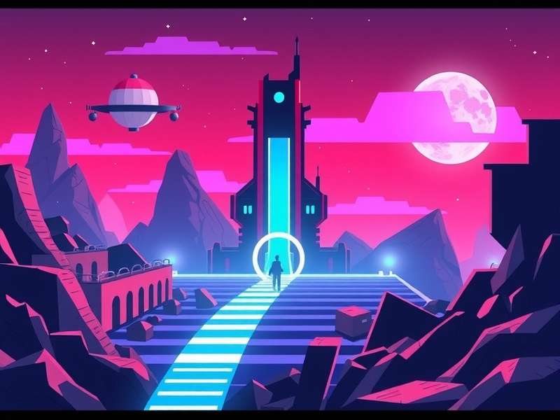 Zenless Zone Zero gameplay style concept art showing combat and exploration