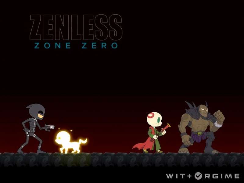 Zenless Zone Zero characters group portrait featuring all playable agents from New Eridu