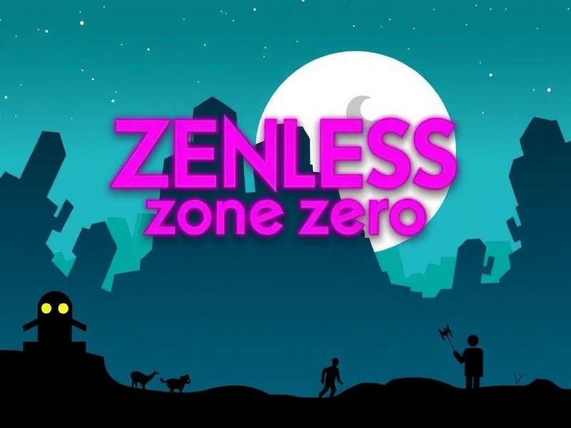 Zenless Zone Zero release date countdown banner featuring key art with neon cityscape and ZZZ logo